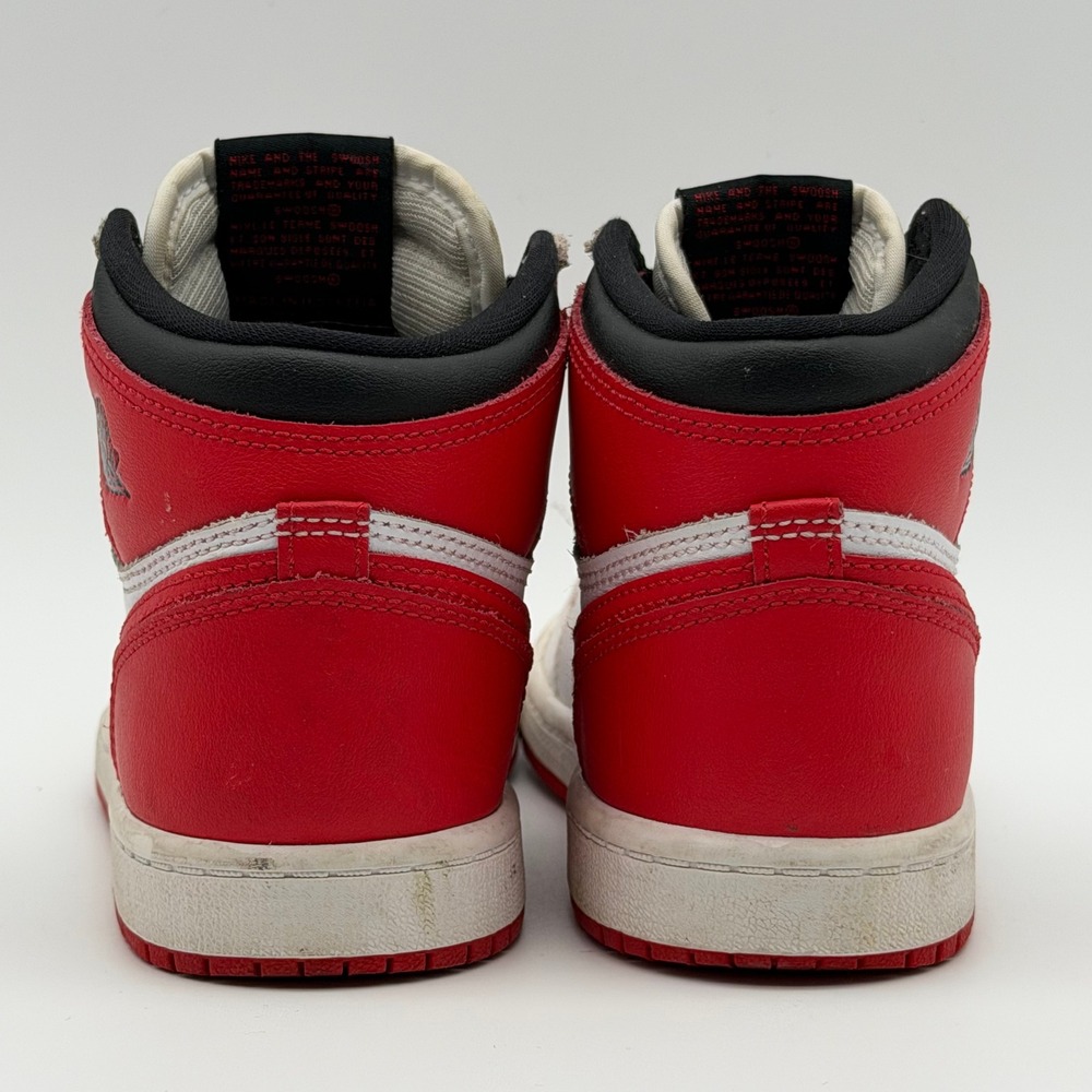 Jordan Air Jordan 1 Mid (GS) Chicago White/Gym Red-Black AQ2664-161 Size 3Y - Picture 6 of 14